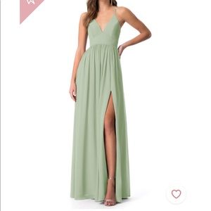 AZAZIE AAIDA dusty sage dress Size A6